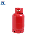 Botella roja del cilindro del propano de Dominica 12.5kg, venta caliente y precio barato